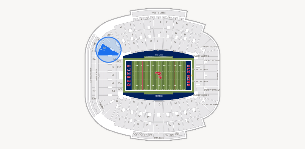 Vaught Hemingway Stadium Seating Chart