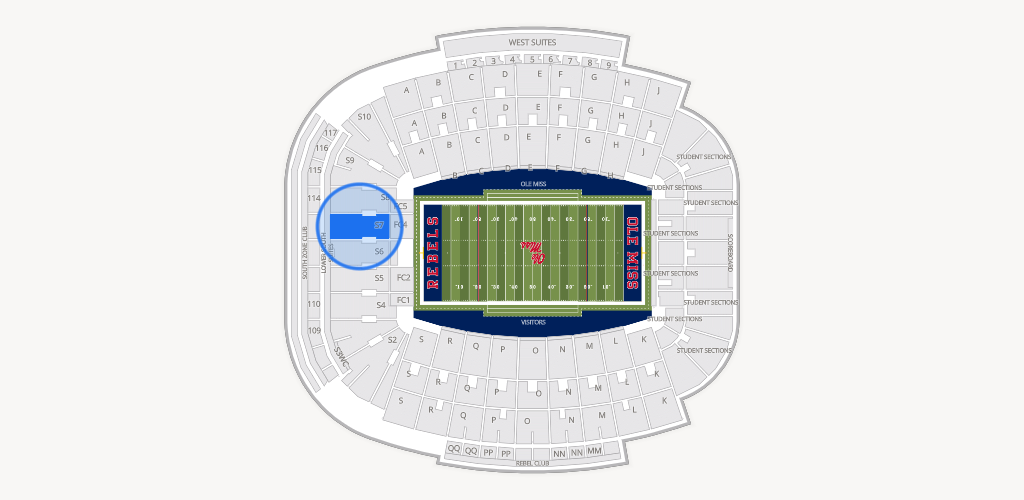Vaught Hemingway Stadium Seating Chart