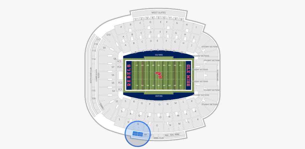 Vaught Hemingway Stadium Seating Chart