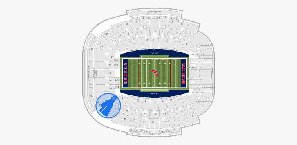 Vaught Hemingway Stadium Seating Chart