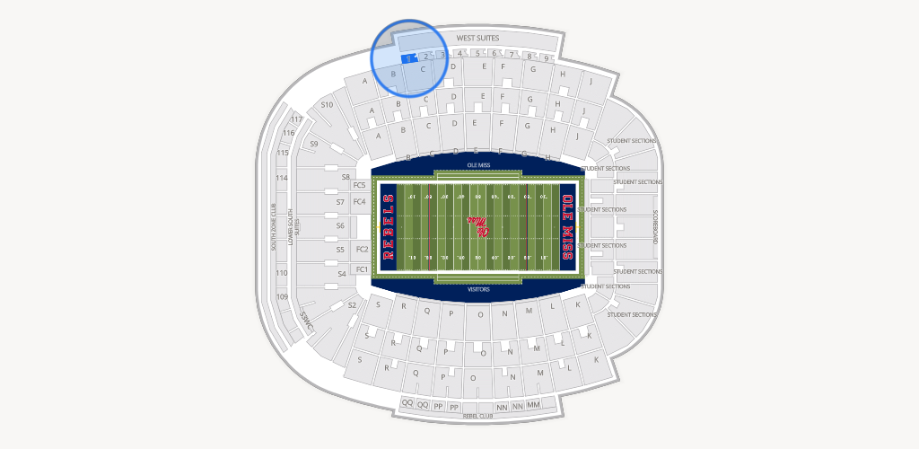 Vaught Hemingway Stadium Seating Chart