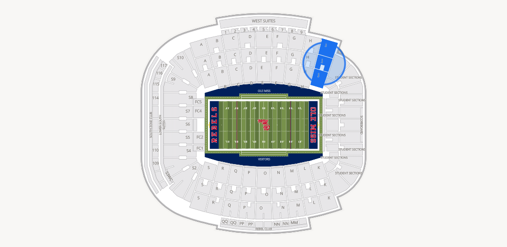 Vaught Hemingway Stadium Seating Chart