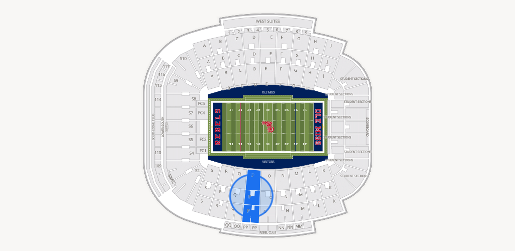 Vaught Hemingway Stadium Seating Chart