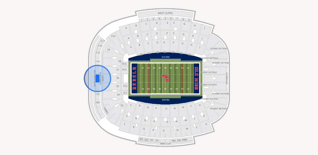 Vaught Hemingway Stadium Seating Chart