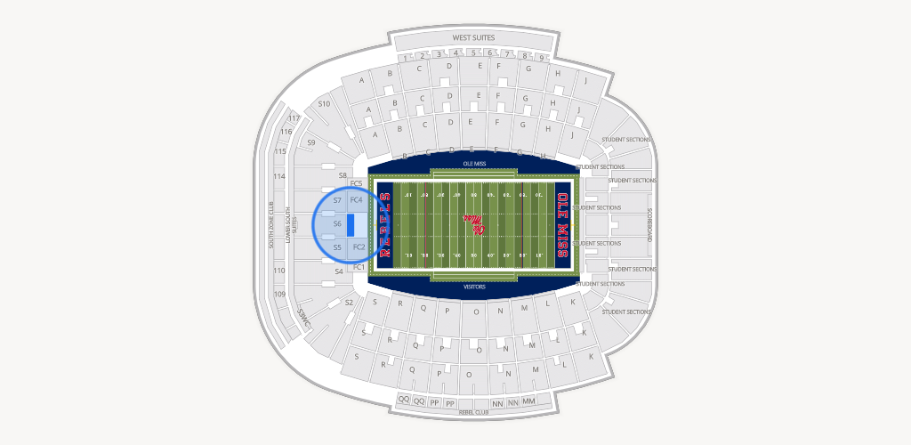 Vaught Hemingway Stadium Seating Chart