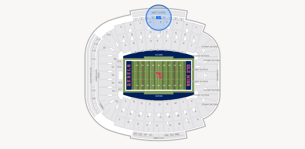 Vaught Hemingway Stadium Seating Chart