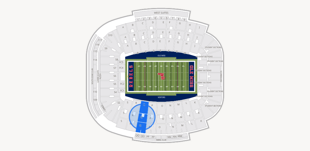 Vaught Hemingway Stadium Seating Chart