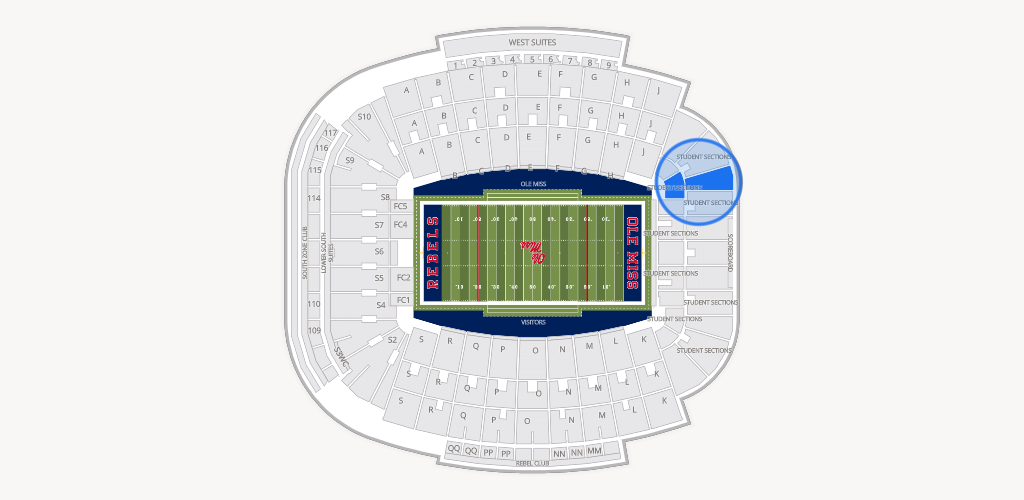 Vaught Hemingway Stadium Seating Chart