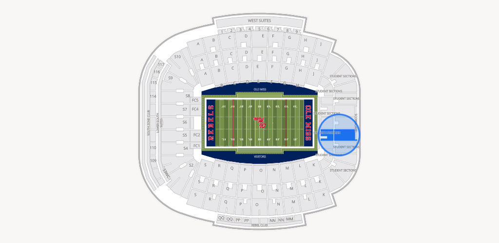 Vaught Hemingway Stadium Seating Chart
