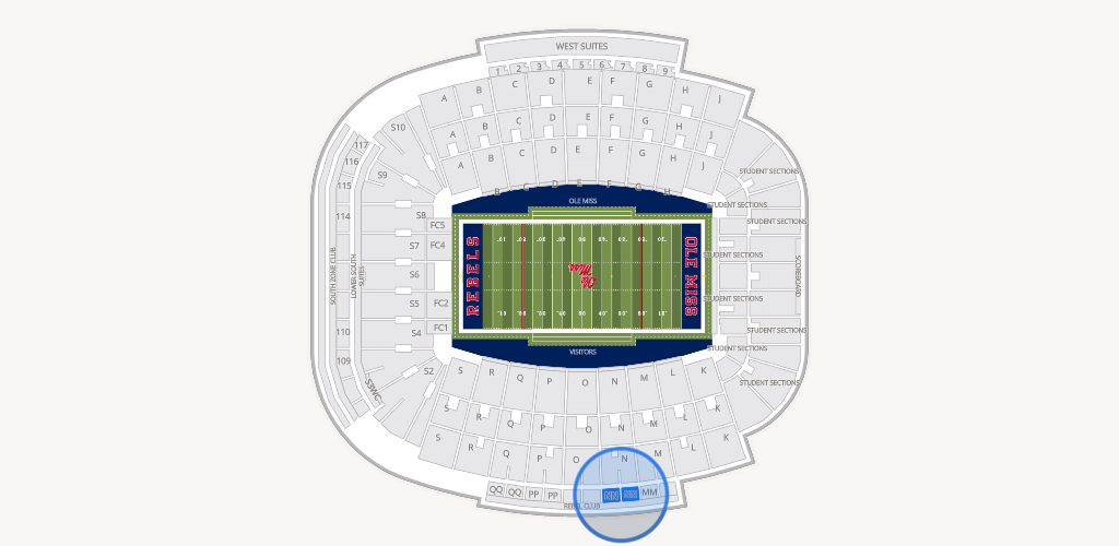 Vaught Hemingway Stadium Seating Chart