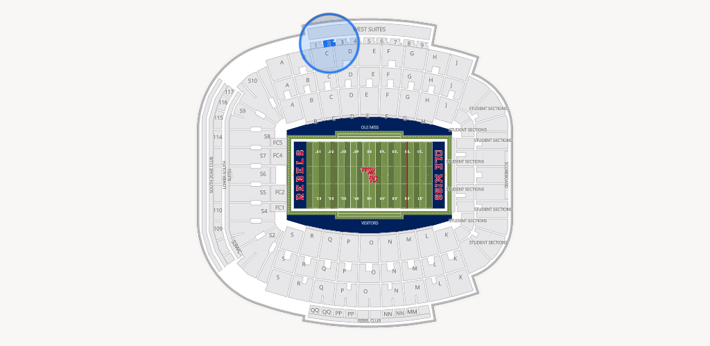 Vaught Hemingway Stadium Seating Chart