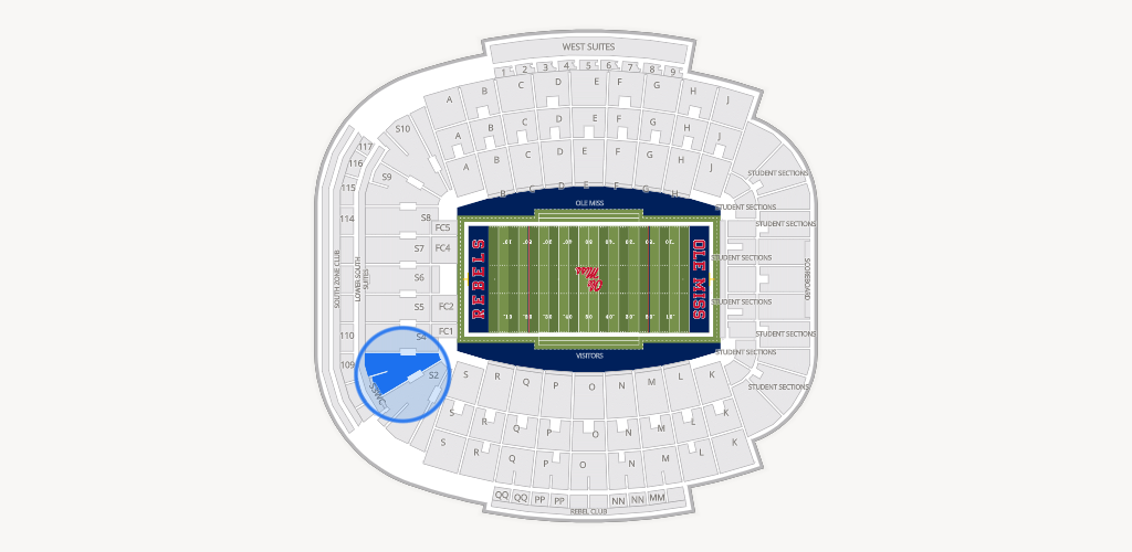 Vaught Hemingway Stadium Seating Chart