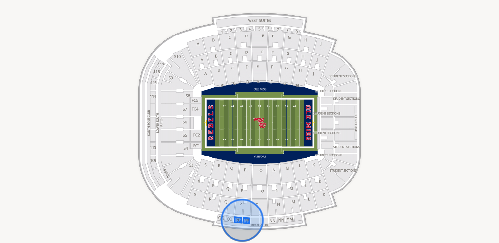 Vaught Hemingway Stadium Seating Chart