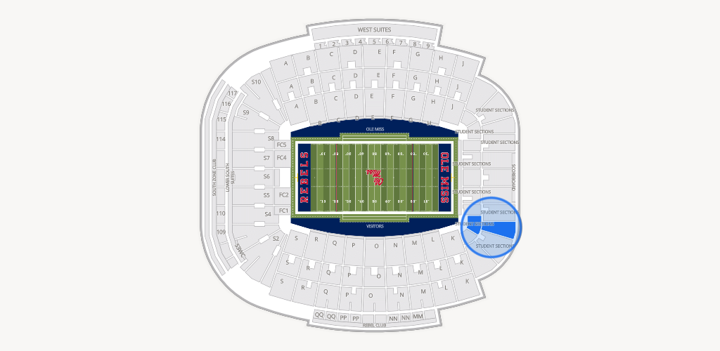 Vaught Hemingway Stadium Seating Chart