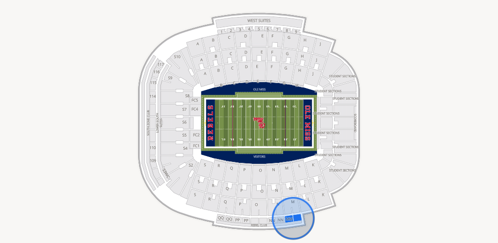 Vaught Hemingway Stadium Seating Chart