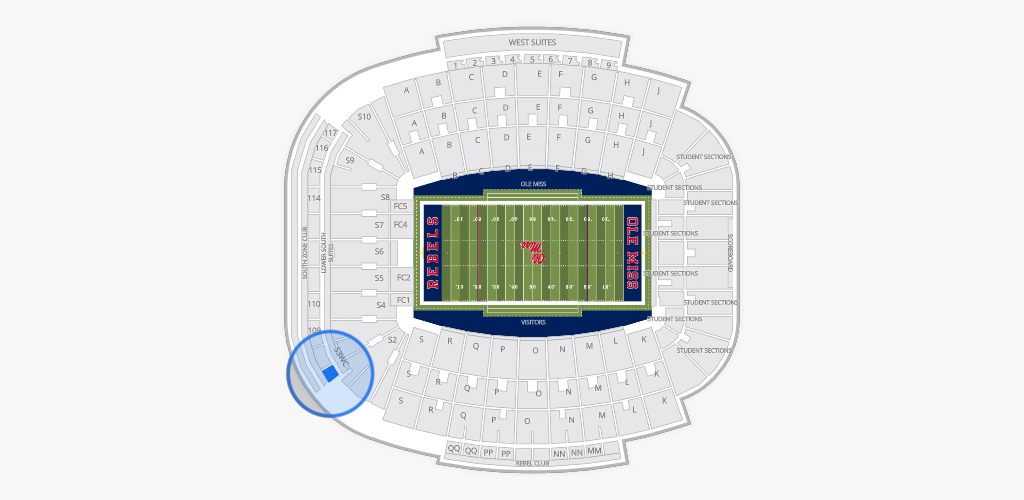 Vaught Hemingway Stadium Seating Chart