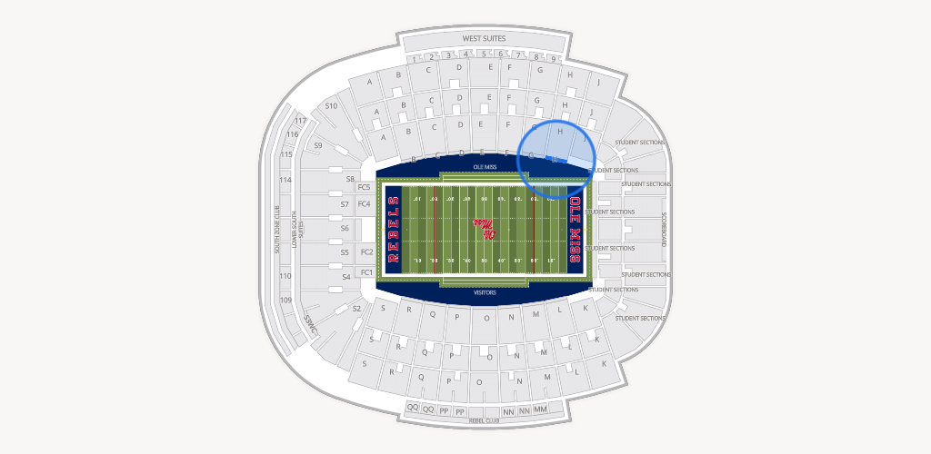 Vaught Hemingway Stadium Seating Chart
