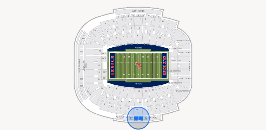 Vaught Hemingway Stadium Seating Chart