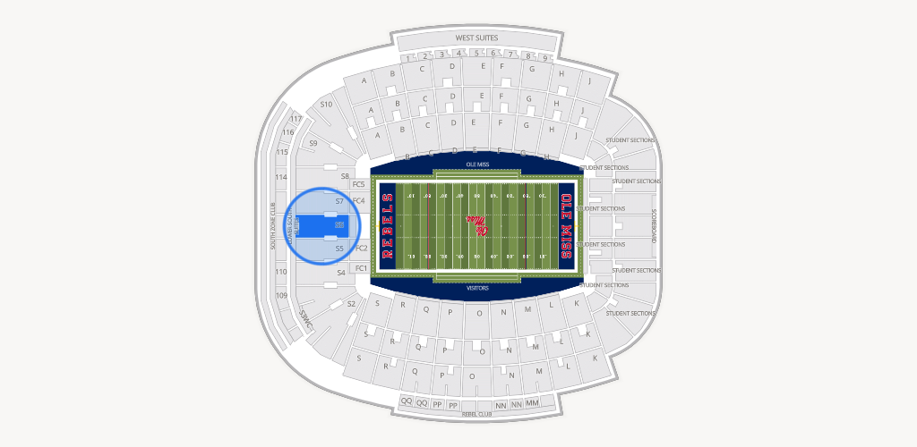 Vaught Hemingway Stadium Seating Chart