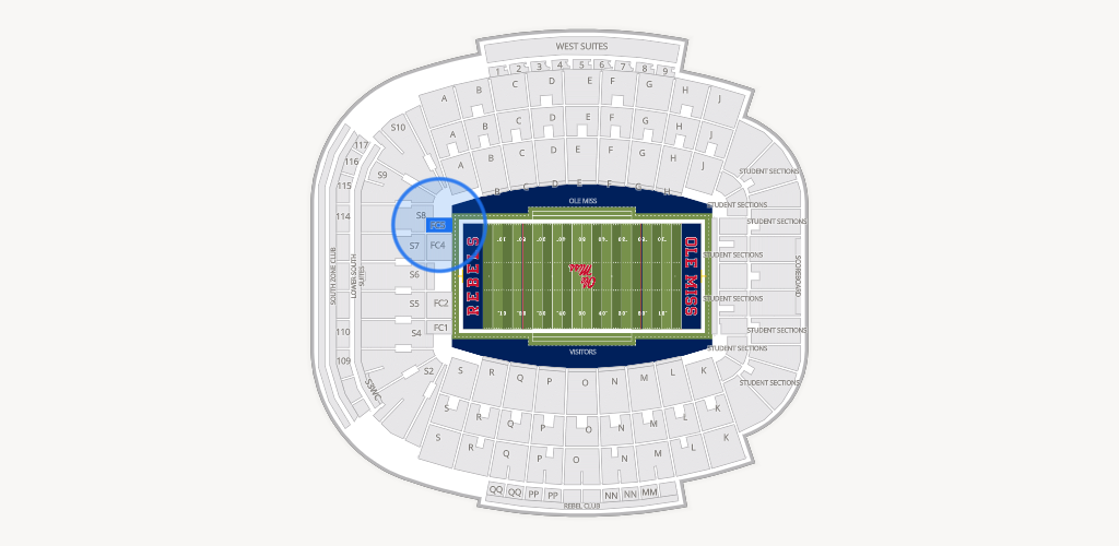Vaught Hemingway Stadium Seating Chart