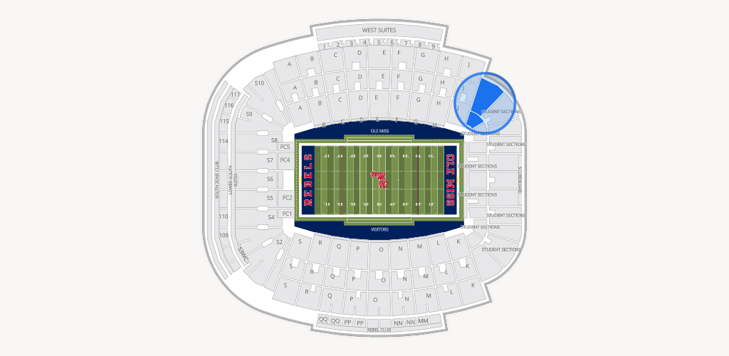 Vaught Hemingway Stadium Seating Chart