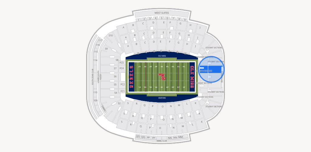 Vaught Hemingway Stadium Seating Chart