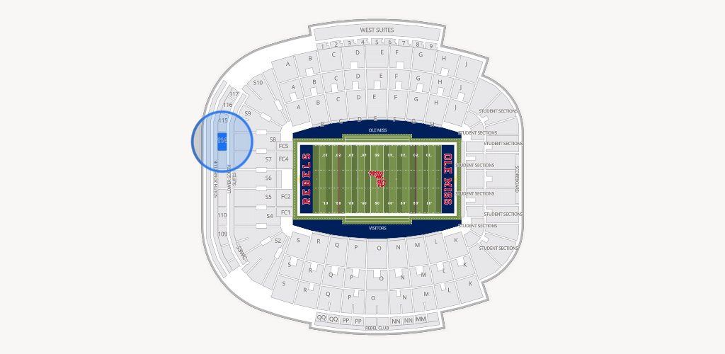 Vaught Hemingway Stadium Seating Chart
