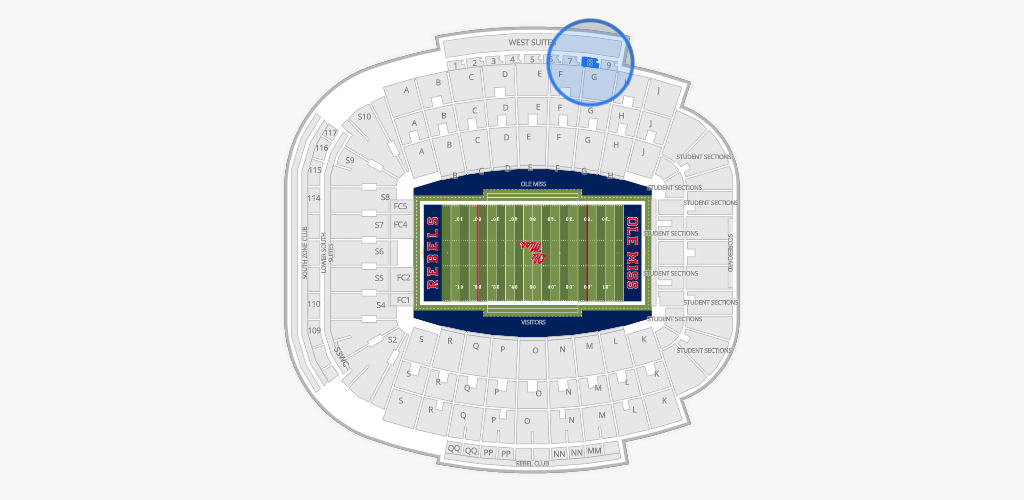 Vaught Hemingway Stadium Seating Chart