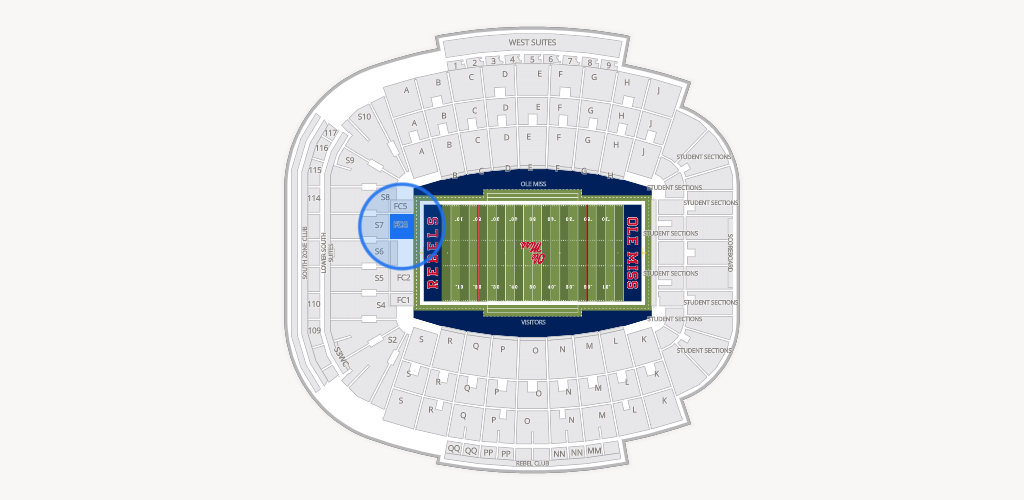 Vaught Hemingway Stadium Seating Chart