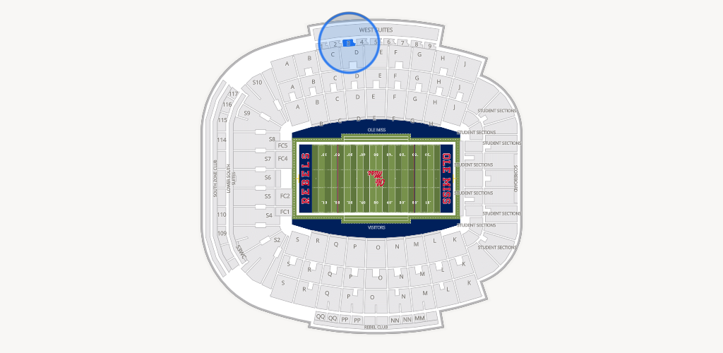 Vaught Hemingway Stadium Seating Chart