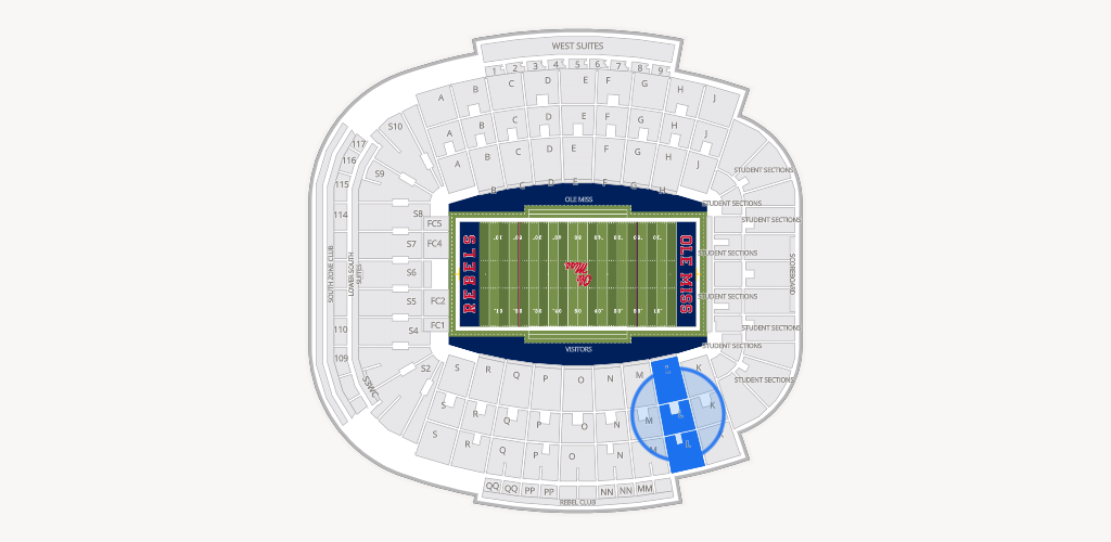 Vaught Hemingway Stadium Seating Chart