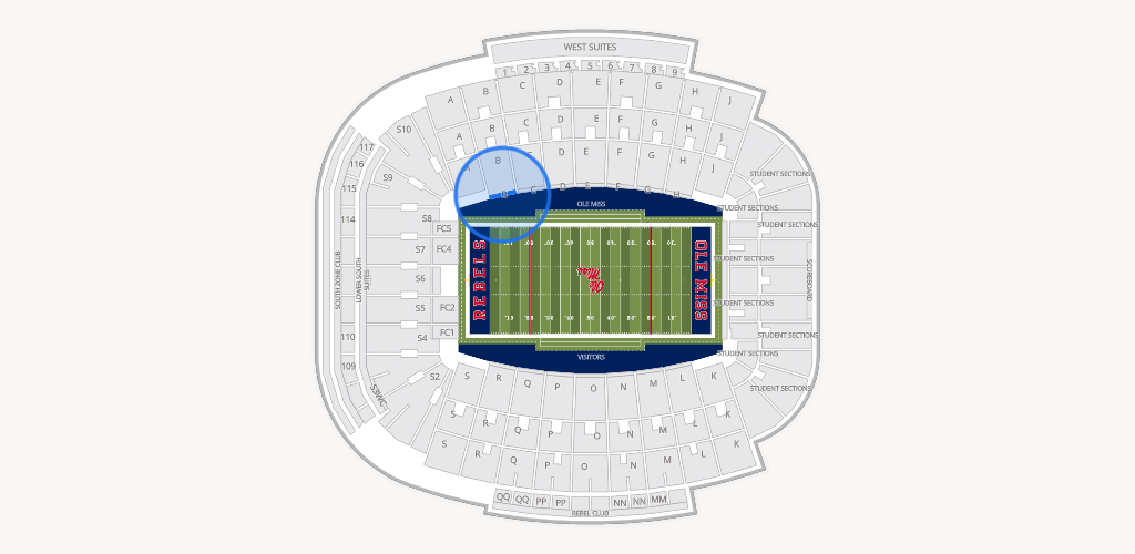 Vaught Hemingway Stadium Seating Chart
