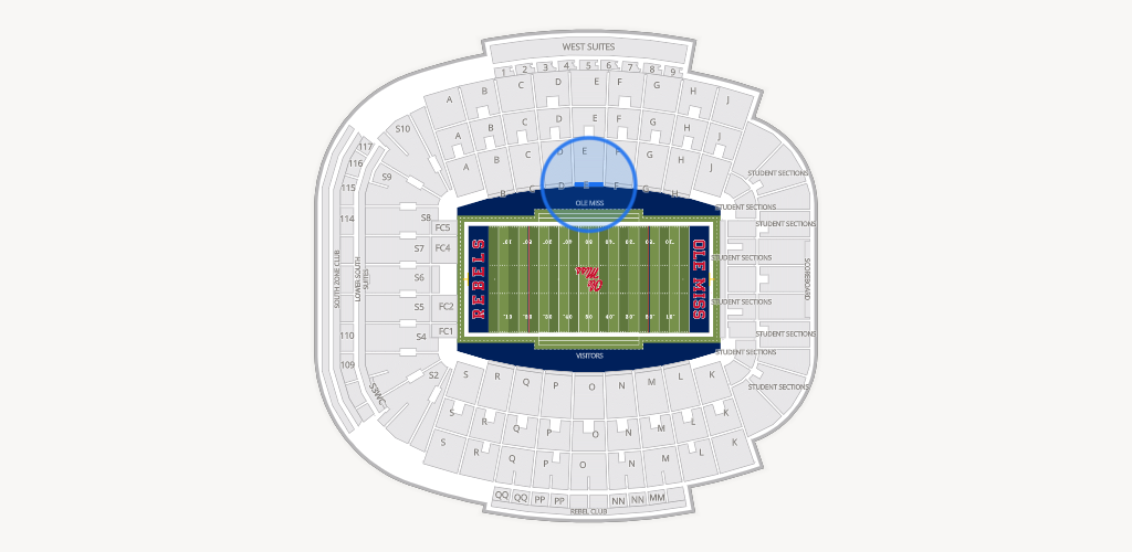 Vaught Hemingway Stadium Seating Chart