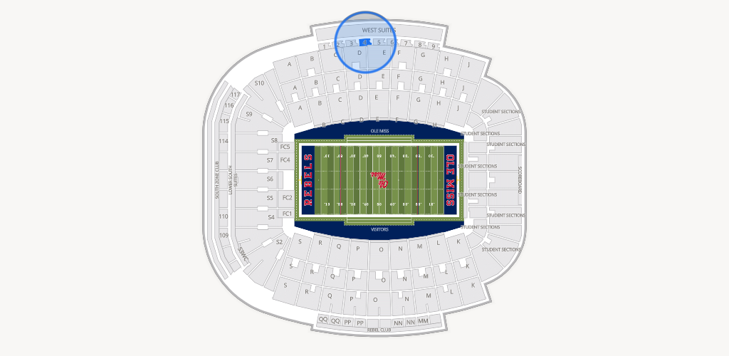 Vaught Hemingway Stadium Seating Chart