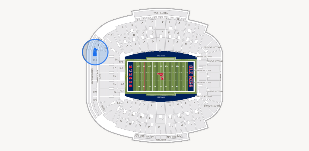 Vaught Hemingway Stadium Seating Chart
