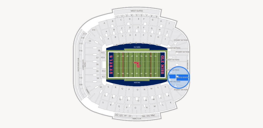 Vaught Hemingway Stadium Seating Chart
