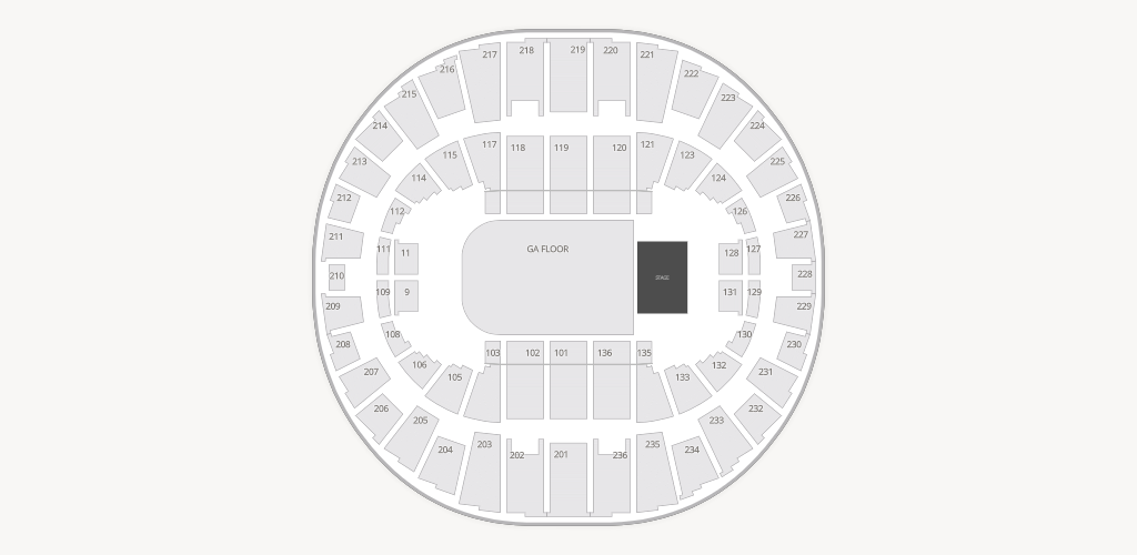 Veterans Memorial Coliseum Seating Chart