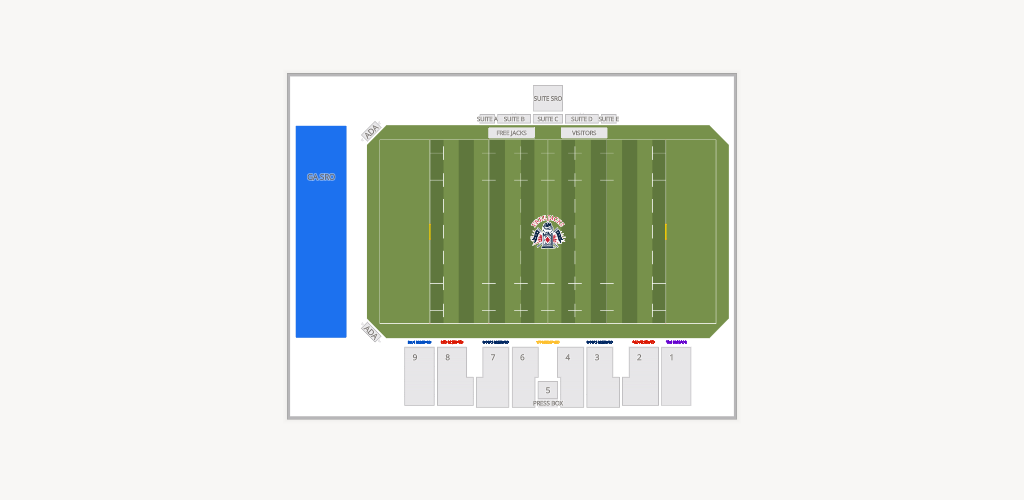 Veterans Memorial Stadium Seating Chart