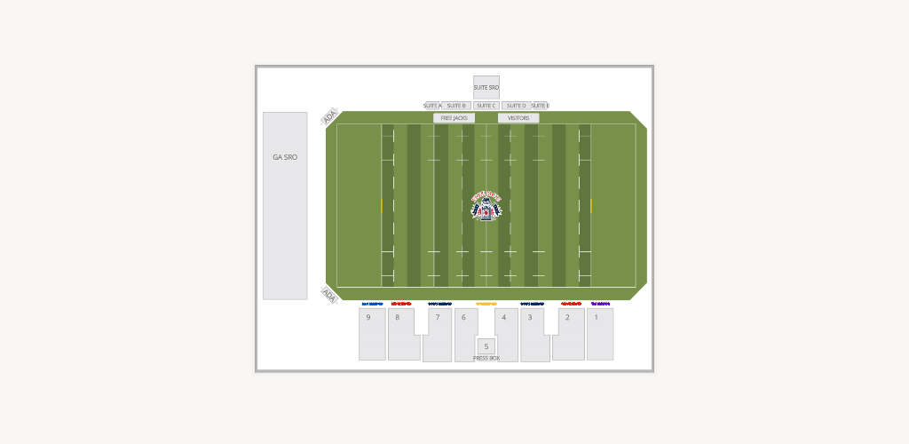 Veterans Memorial Stadium Seating Chart