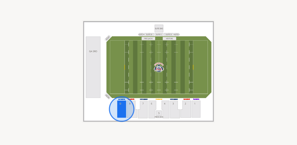 Veterans Memorial Stadium Seating Chart