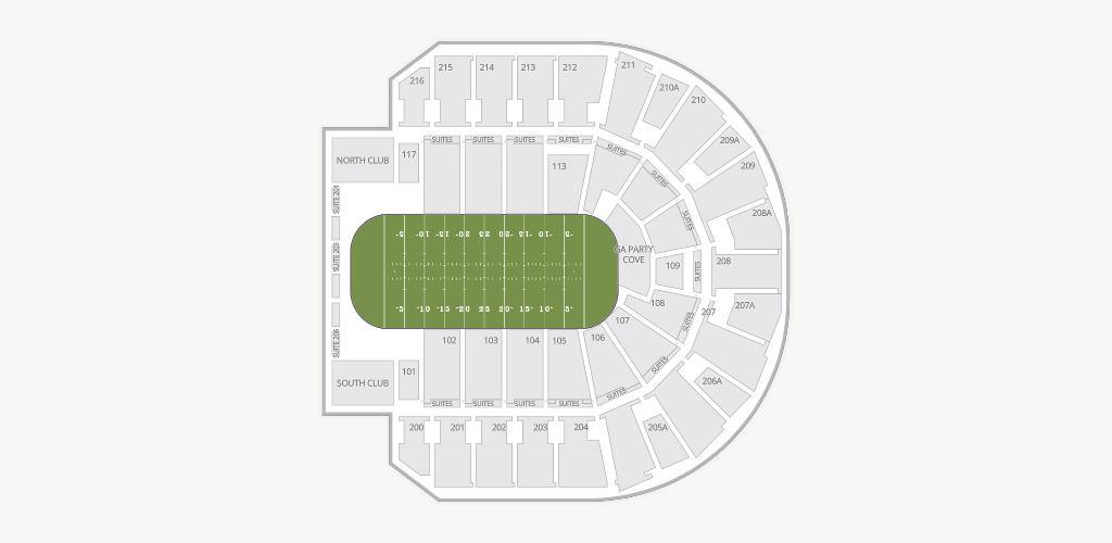 Vibrant Arena at The Mark Seating Chart