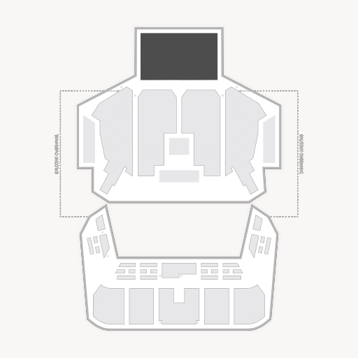 Vibrant Music Hall seating chart