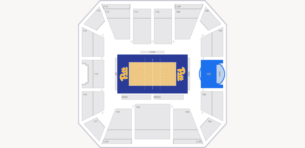 Victory Heights Arena and Sports Performance Center Seating Chart