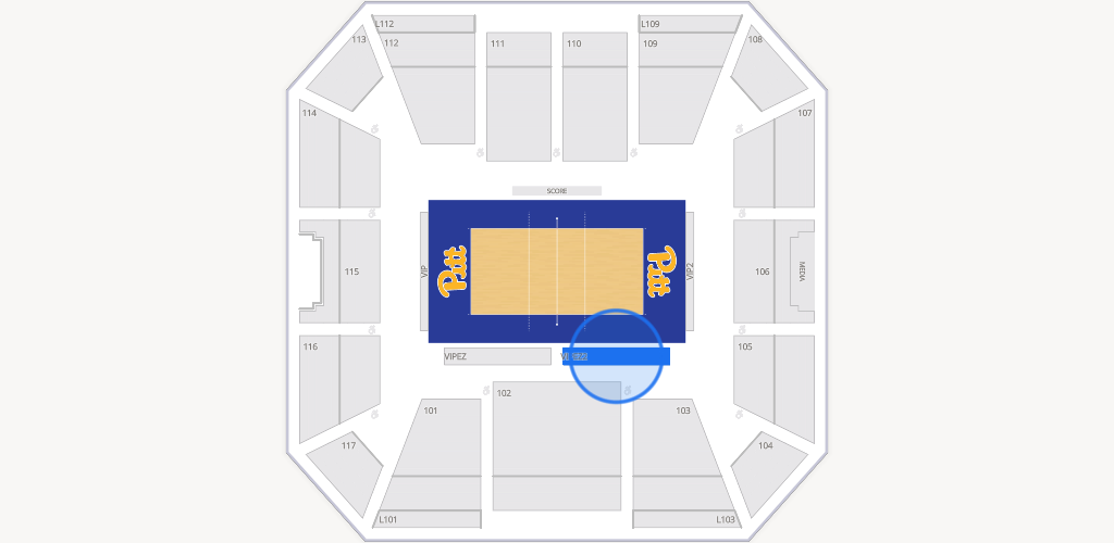Victory Heights Arena and Sports Performance Center Seating Chart