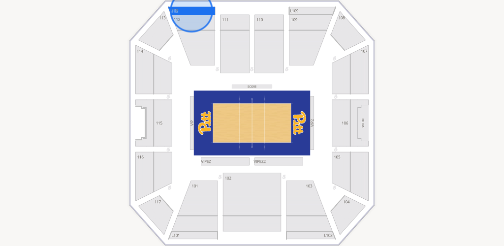 Victory Heights Arena and Sports Performance Center Seating Chart