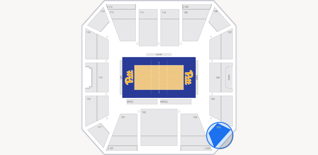 Victory Heights Arena and Sports Performance Center Seating Chart