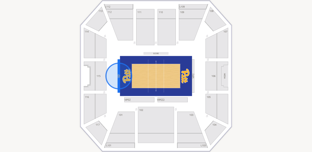 Victory Heights Arena and Sports Performance Center Seating Chart