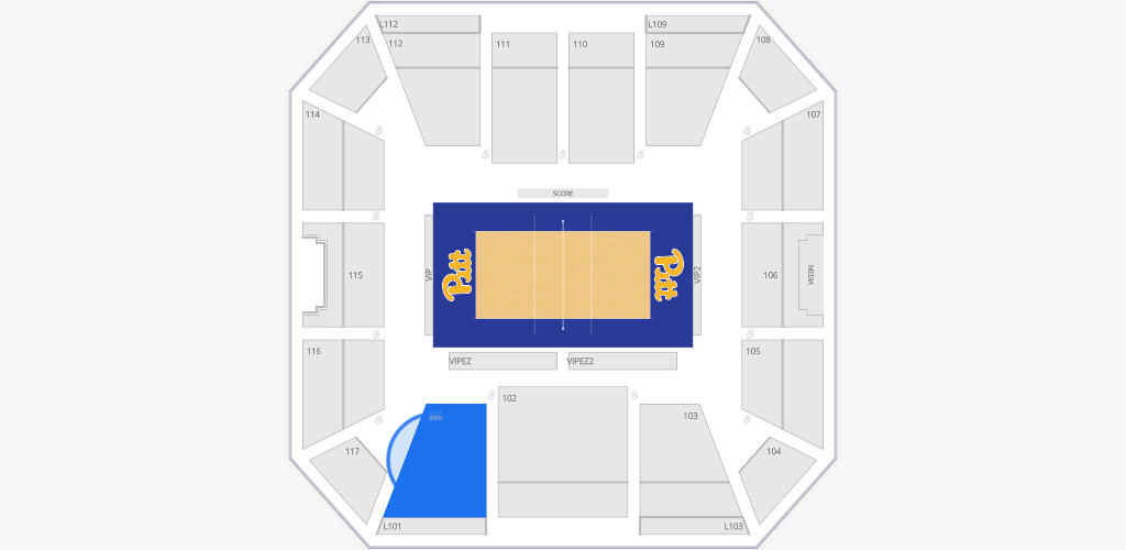 Victory Heights Arena and Sports Performance Center Seating Chart