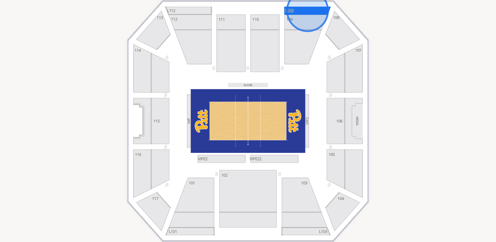 Victory Heights Arena and Sports Performance Center Seating Chart