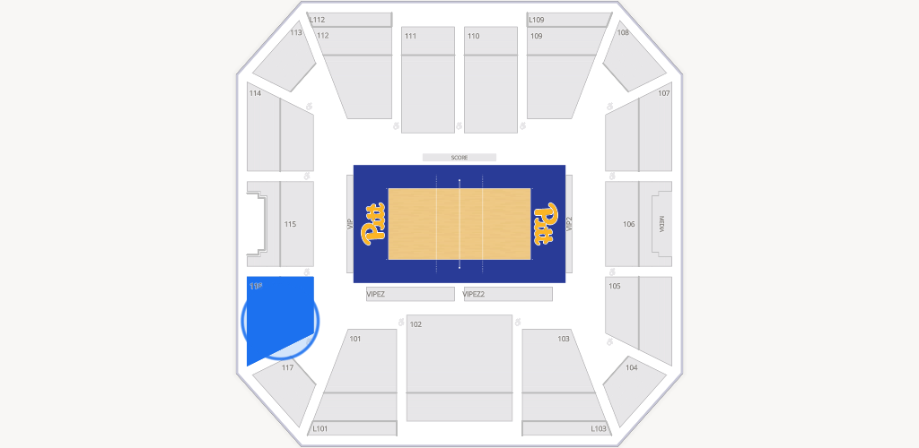 Victory Heights Arena and Sports Performance Center Seating Chart